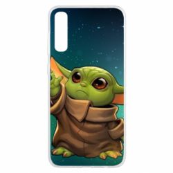 Чохол для Samsung A50 Cute Baby Yoda - PrintSalon