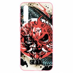 Чохол для Samsung A50 Cyberpunk 2077 Dragon - PrintSalon