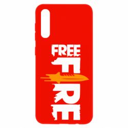 Чохол для Samsung A50 Free Fire vertical logo - PrintSalon