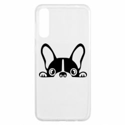 Чехол для Samsung A50 French Bulldog Puppy - PrintSalon