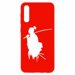 Чехол для Samsung A50 Ghost Of Tsushima Silhouette - PrintSalon