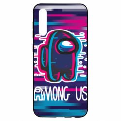 Чехол для Samsung A50 Glitch Among Us - PrintSalon