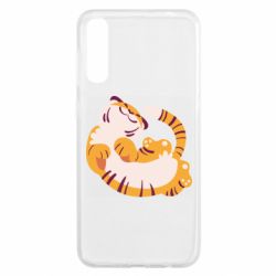 Чехол для Samsung A50 Happy tiger - PrintSalon