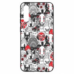 Чохол для Samsung A50 Hayao Miyazaki Characters - PrintSalon