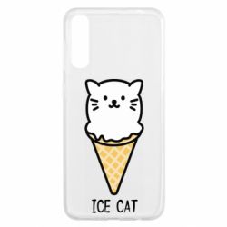 Чехол для Samsung A50 Ice Cat - PrintSalon