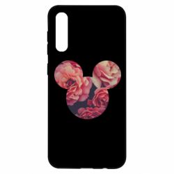 Чехол для Samsung A50 Inner world flowers mickey mouse - PrintSalon