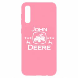 Чехол для Samsung A50 John Deere and tractor fanArt - PrintSalon