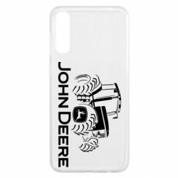 Чохол для Samsung A50 John Deere Logo, Tractor - PrintSalon