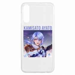 Чехол для Samsung A50 Kamisato Ayato - PrintSalon