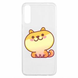 Чехол для Samsung A50 Корги с улыбкой - PrintSalon