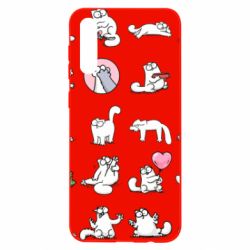 Чохол для Samsung A50 Кот Саймона емоції - PrintSalon