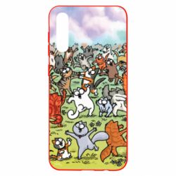 Чохол для Samsung A50 Коти танцюють - PrintSalon