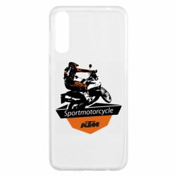 Чехол для Samsung A50 KTM Sportmotorcycle Art - PrintSalon