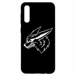 Чехол для Samsung A50 Kurama line art - PrintSalon