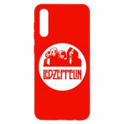 Чехол для Samsung A50 Led Zeppelin in a circle - PrintSalon
