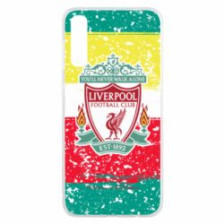Чохол для Samsung A50 Liverpool and logo colors - PrintSalon