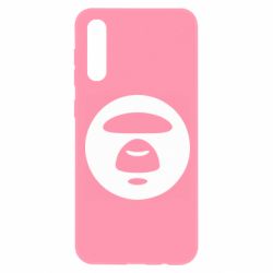 Чехол для Samsung A50 Logo Bape Monkey - PrintSalon