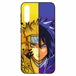 Чохол для Samsung A50 Naruto Vs Sasuke - PrintSalon