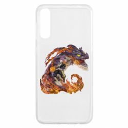 Чехол для Samsung A50 Natsu with a dragon - PrintSalon