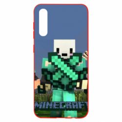 Чехол для Samsung A50 Novaskin Minecraft - PrintSalon