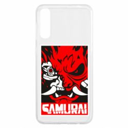 Чехол для Samsung A50 Poster samurai Cyberpunk - PrintSalon