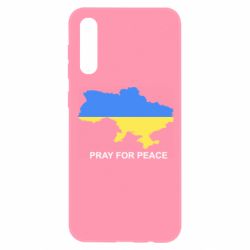 Чехол для Samsung A50 Pray for peace - PrintSalon