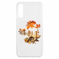 Чехол для Samsung A50 Проезжая осень - PrintSalon
