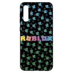 Чехол для Samsung A50 Roblox And Logo 3D - PrintSalon
