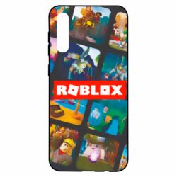 Чехол для Samsung A50 Roblox frames - PrintSalon