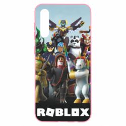 Чехол для Samsung A50 Roblox персонажи - PrintSalon