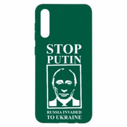 Чехол для Samsung A50 RUSSIA INVADED TO UKRAINE - PrintSalon