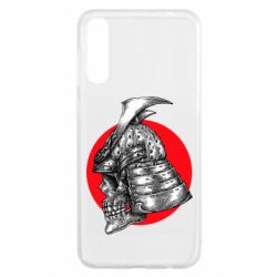 Чехол для Samsung A50 Samurai skull - PrintSalon