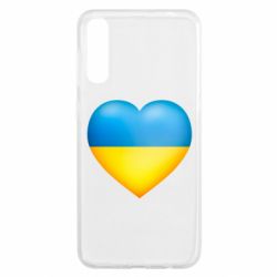 Чехол для Samsung A50 Серце патріота - PrintSalon