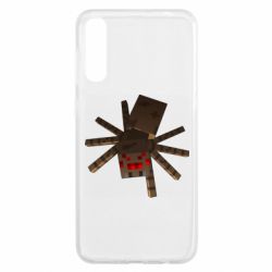 Чехол для Samsung A50 Spider from Minecraft - PrintSalon