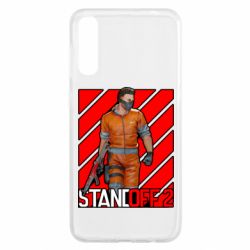 Чехол для Samsung A50 Standoff 2 Red Logo - PrintSalon