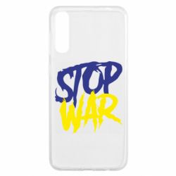 Чехол для Samsung A50 Stop this war - PrintSalon