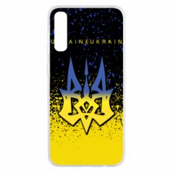 Чохол для Samsung A50 Ukraine, yellow blue - PrintSalon