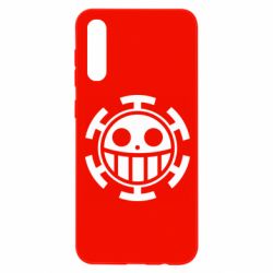 Чехол для Samsung A50 Ван Пис флаг Трафальгара - PrintSalon