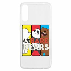 Чехол для Samsung A50 We bare bears collage - PrintSalon