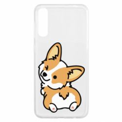 Чехол для Samsung A50 Winking Corgi - PrintSalon