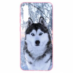 Чехол для Samsung A50 Winter Husky