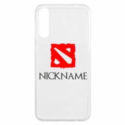 Чехол для Samsung A50 Your nickname Dota2 - PrintSalon