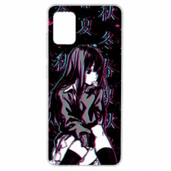 Чохол для Samsung A51 Anime Girl Glitch - PrintSalon