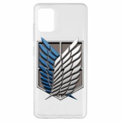 Чехол для Samsung A51 Attack Titan Survey Corps Logo 3D-PrintSalon Чехол для Samsung A51 Attack Titan Survey Corps Logo 3D