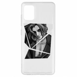 Чехол для Samsung A51 Black and white Damiano - PrintSalon