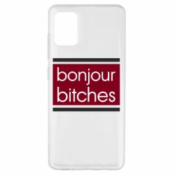Чехол для Samsung A51 Bonjour bitches - PrintSalon
