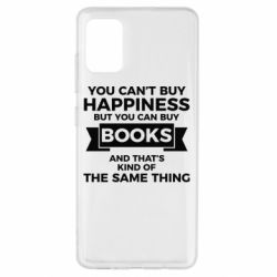 Чехол для Samsung A51 Books are happiness - PrintSalon