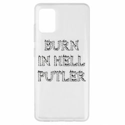 Чехол для Samsung A51 Born in Hell Putin