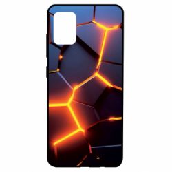 Чохол для Samsung A51 Cracked Blocks - PrintSalon