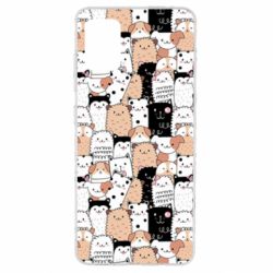 Чохол для Samsung A51 Cute dogs pattern - PrintSalon